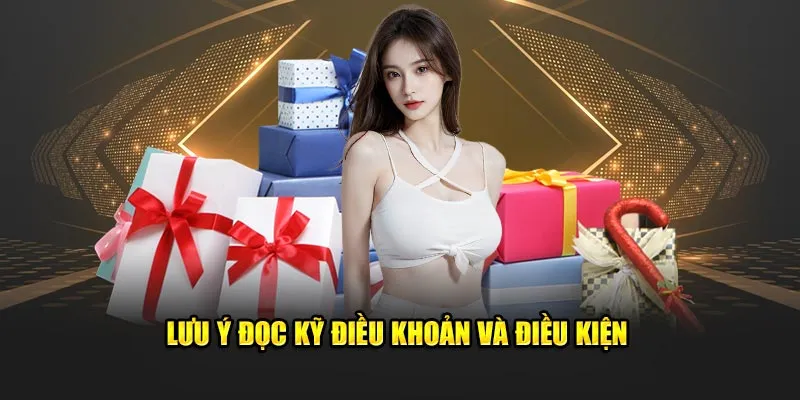 Lưu ý hội viên cần đọc kỹ điều khoản và điều kiện 